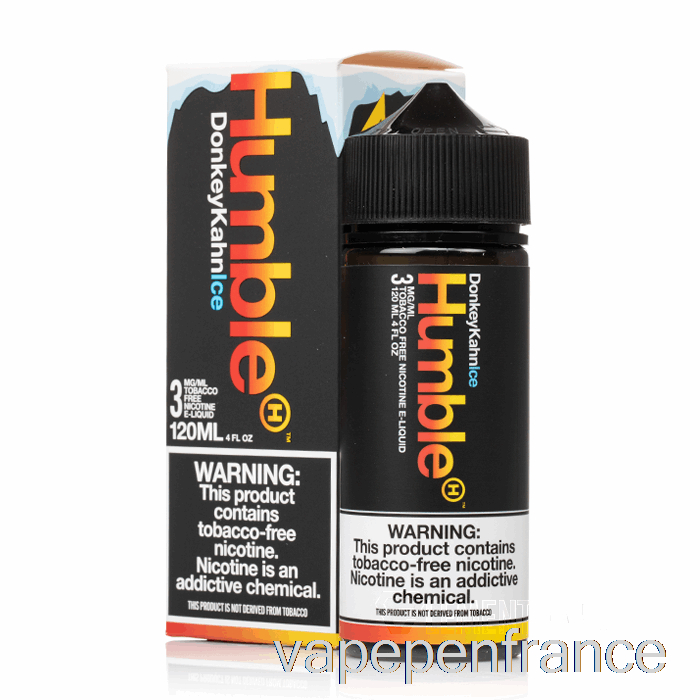 âne De Glace Kahn - Humble Juice Co. - Stylo Vape 120 Ml 6 Mg